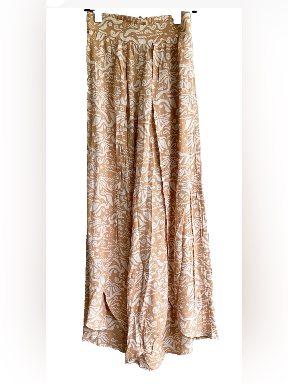 O'Neill Women Wide Split Leg Pant Beach Surfer Boho Size Small